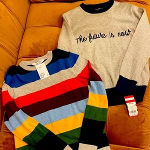 Brand new Cat & Jack and H&M size 8-10 sweaters for boys